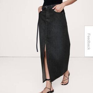 NWT Banana Republic Denim Maxi Skirt - Size 10